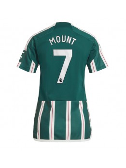 Ženski Nogometna dresi replika Manchester United Mason Mount #7 Gostujoči 2023-24 Kratek rokav